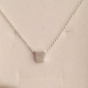 Sterling Silver Arkansas Necklace